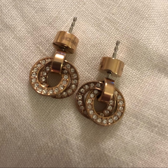 Michael Kors Jewelry - Michael Kors Rose Gold Earrings